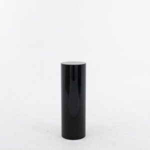 Black Round Cake Plinths