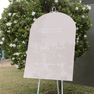 welcome sign wedding birthday signage