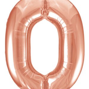 Rose Gold Numeral Helium Foil - 86cm