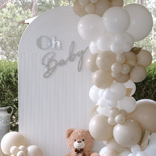 Ripple white backdrop event styling backdrop wedding event